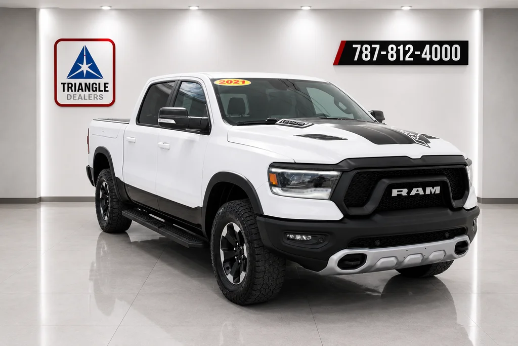 Used 2021 White Ram Rebel image 4
