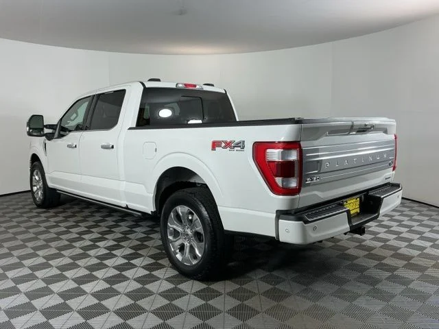Used 2023 White Metallic Ford Platinum image 6