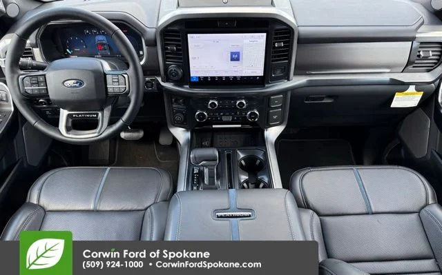 New 2025 Star White Metallic Tri-Coat Ford Platinum image 13