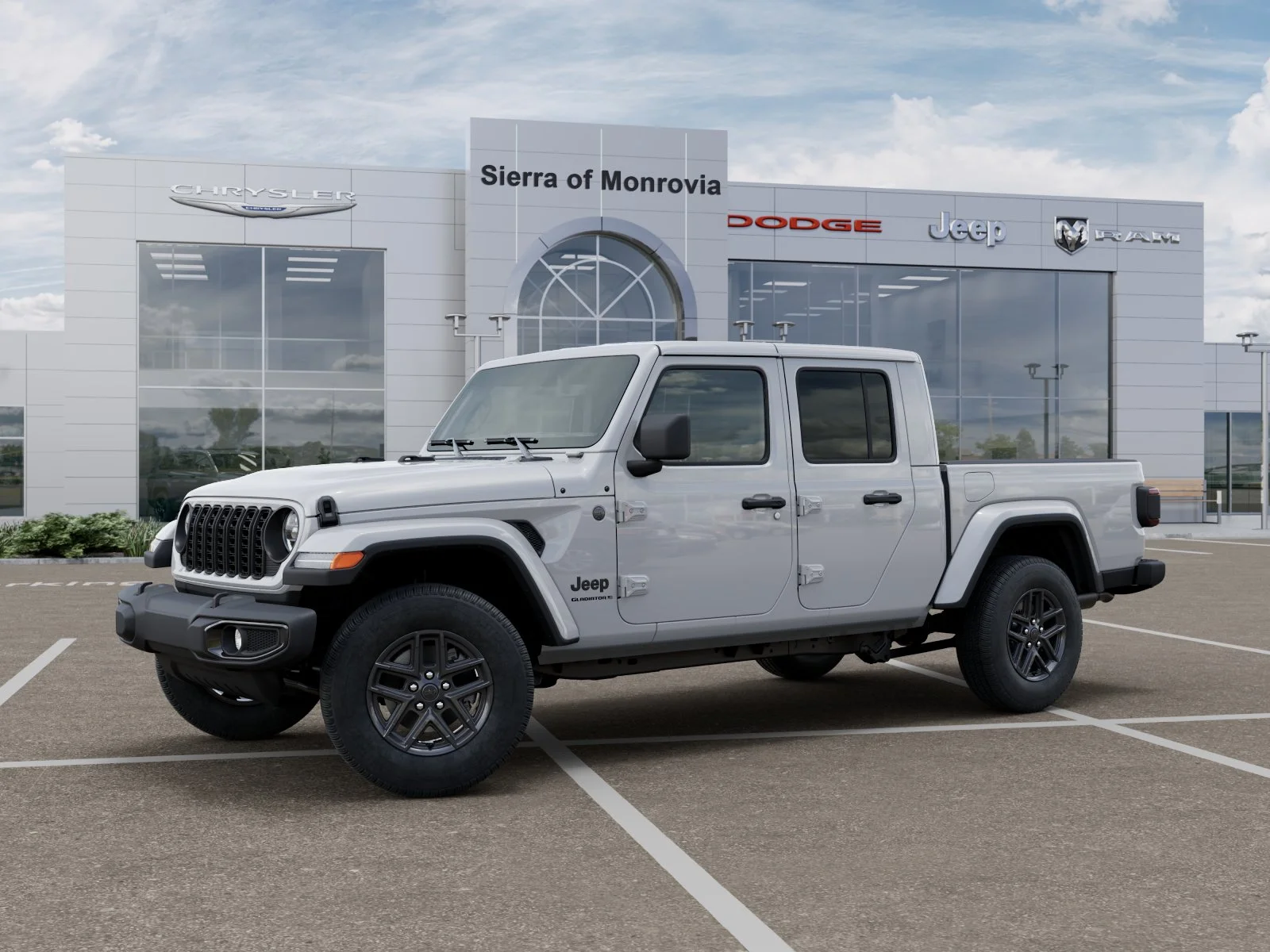 New 2026 Bright White Clear-Coat Exterior Paint Jeep Sport S image 28