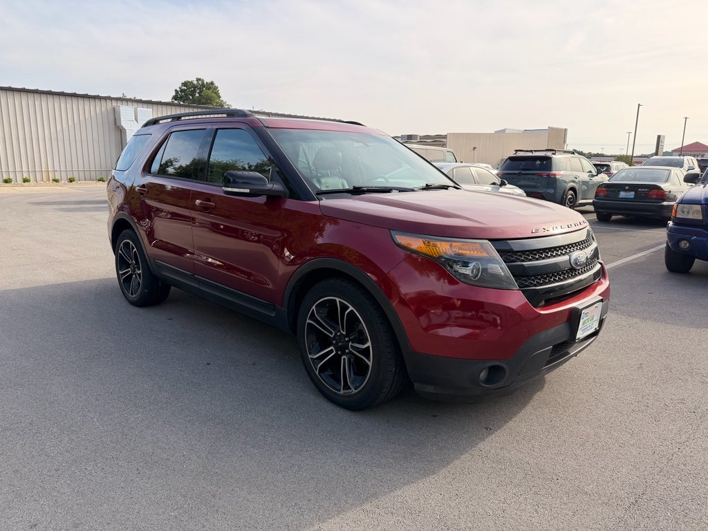 Used 2015 Ruby Red Metallic Tinted Clearcoat Ford Sport image 3