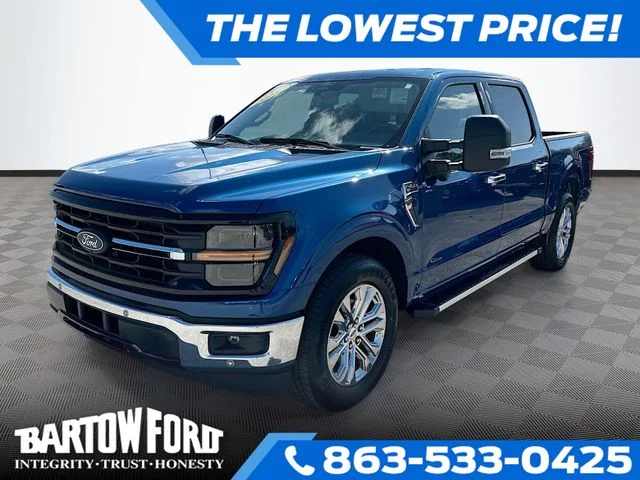 Used 2025 Blue Ford XLT image 1
