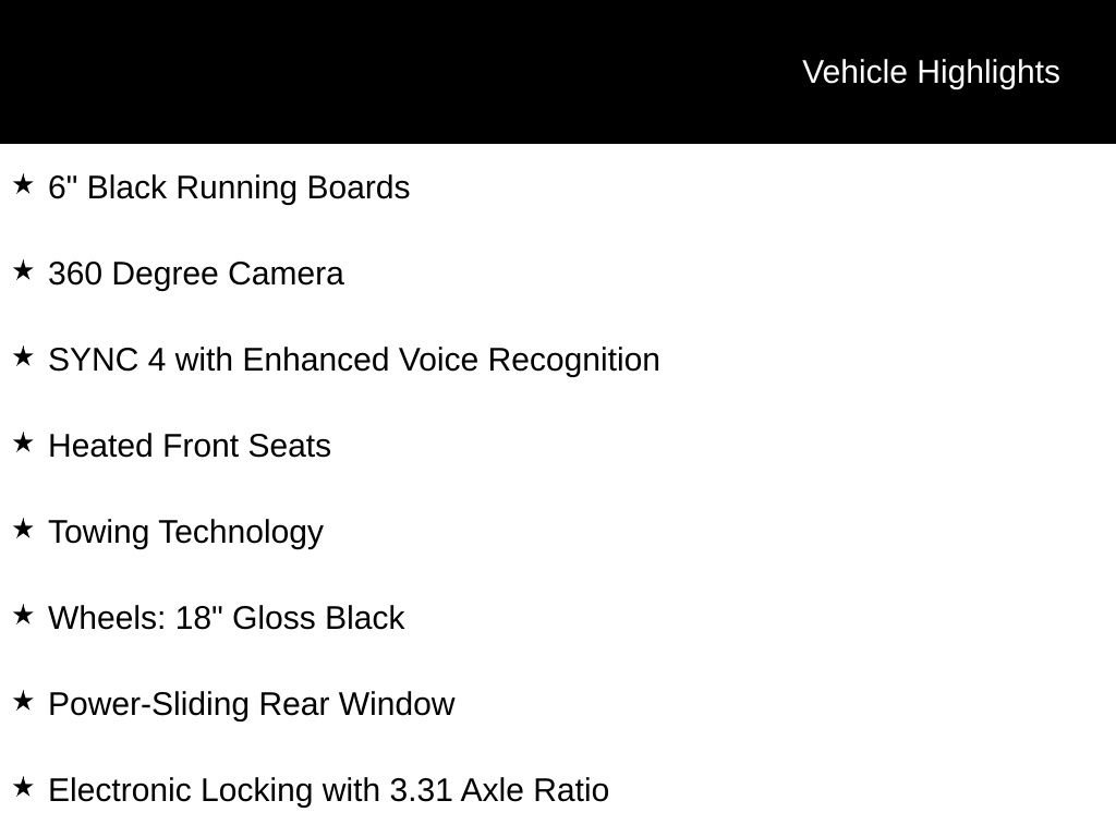 New 2026 Agate Black Metallic Ford XLT image 12