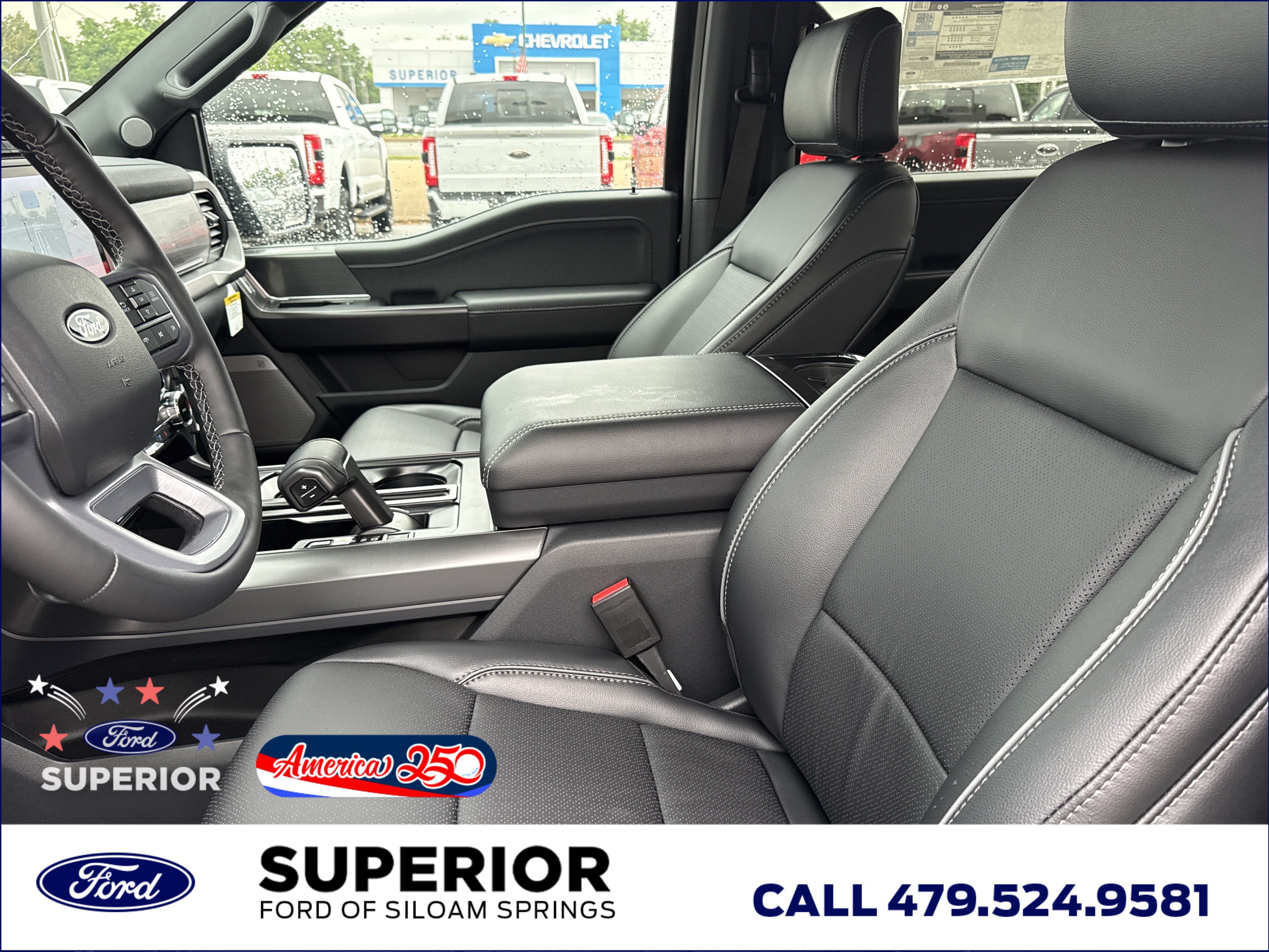 New 2026 Agate Black Metallic Ford Lariat 4WD image 6