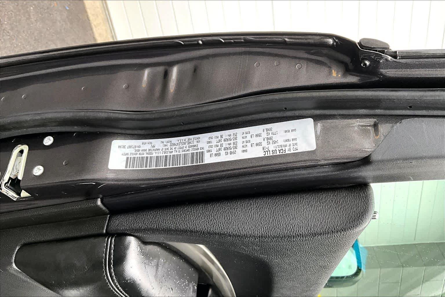Used 2018 Granite Clearcoat Dodge SXT image 34