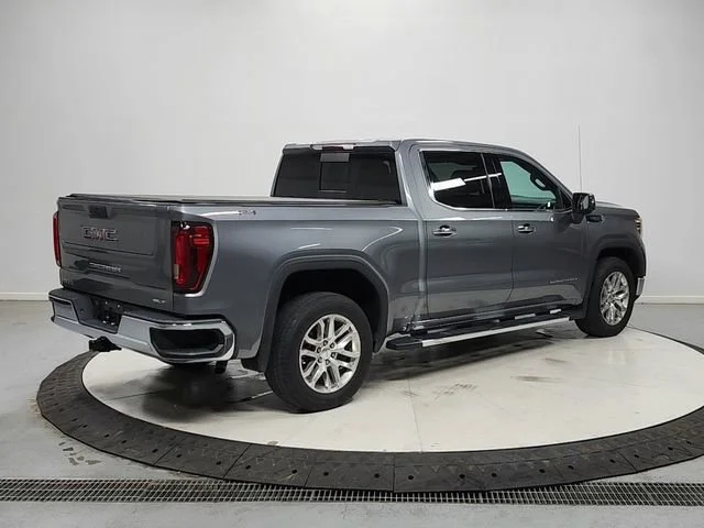 Used 2021 SATIN STEEL METALLIC GMC SLT image 7