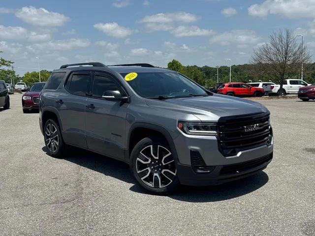 Used 2021 Gray GMC SLE image 2