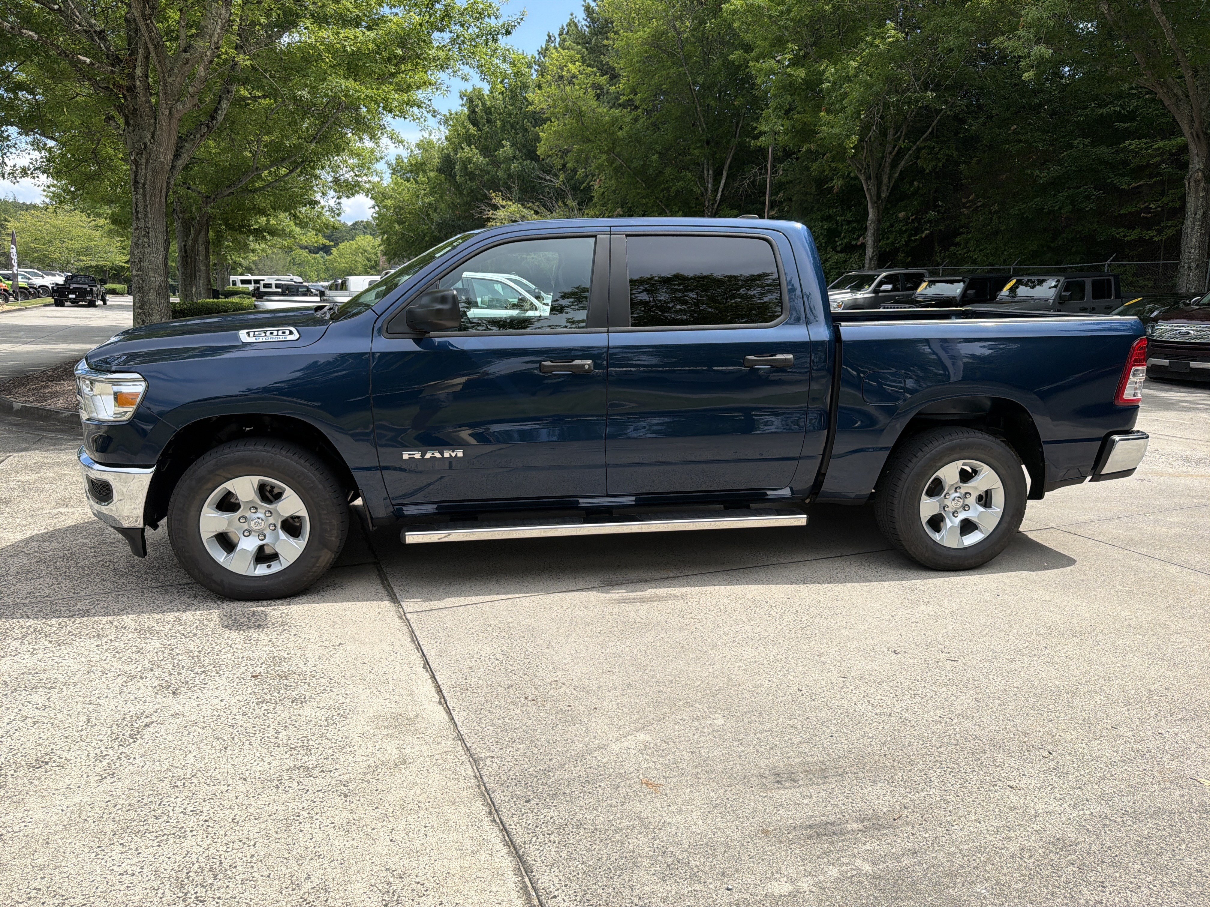Used 2023 Patriot Blue Pearlcoat Ram Big Horn image 6