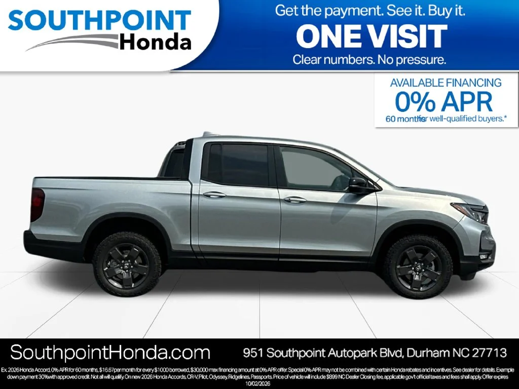 New 2026 Solar Silver Metallic Honda TrailSport image 2