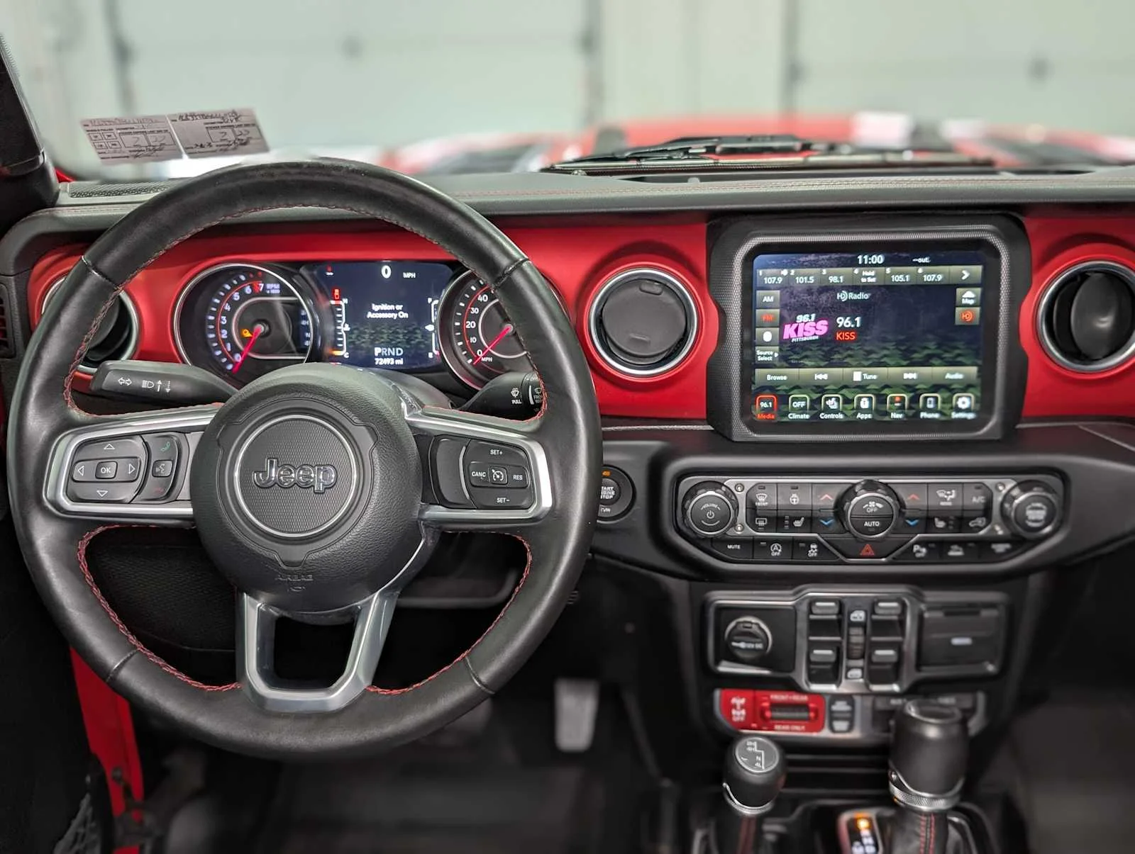 Used 2020 Firecracker Red Clearcoat Jeep Rubicon image 5
