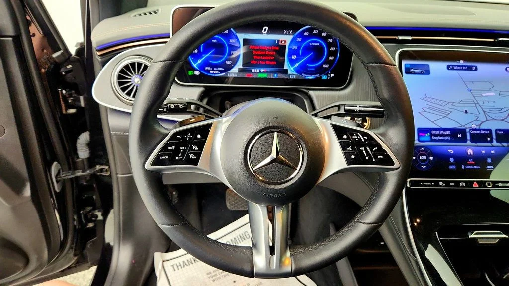 Used 2024 Obsidian Black Metallic Mercedes-Benz EQE 350 SUV 4MATIC® w/ Nappa Leather & Ventilated Seats image 13