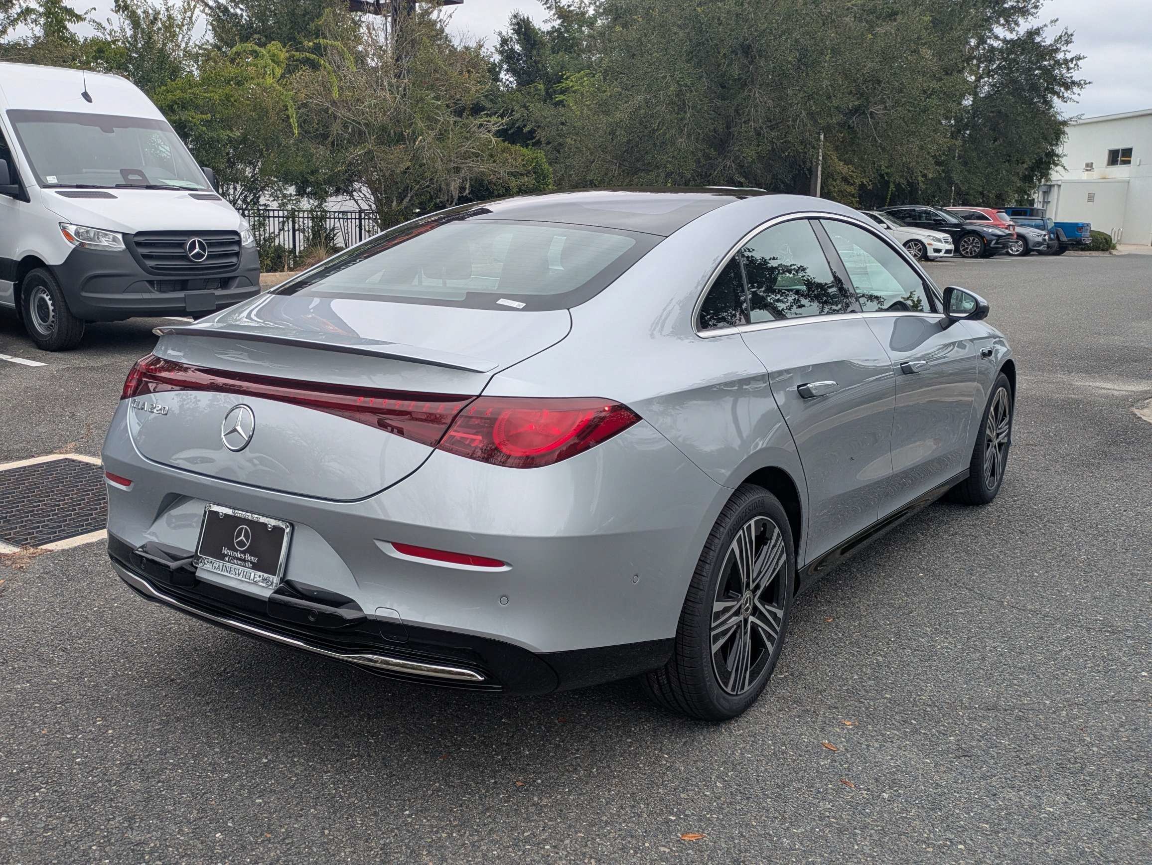 New 2027 Cirrus Silver Metallic Mercedes-Benz CLA 220 image 3