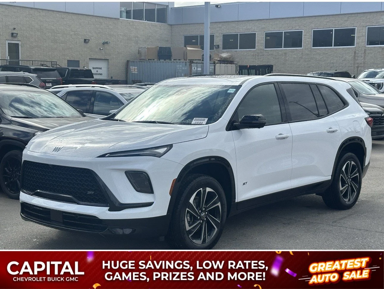New 2026 Summit White Buick Sport Touring image 1