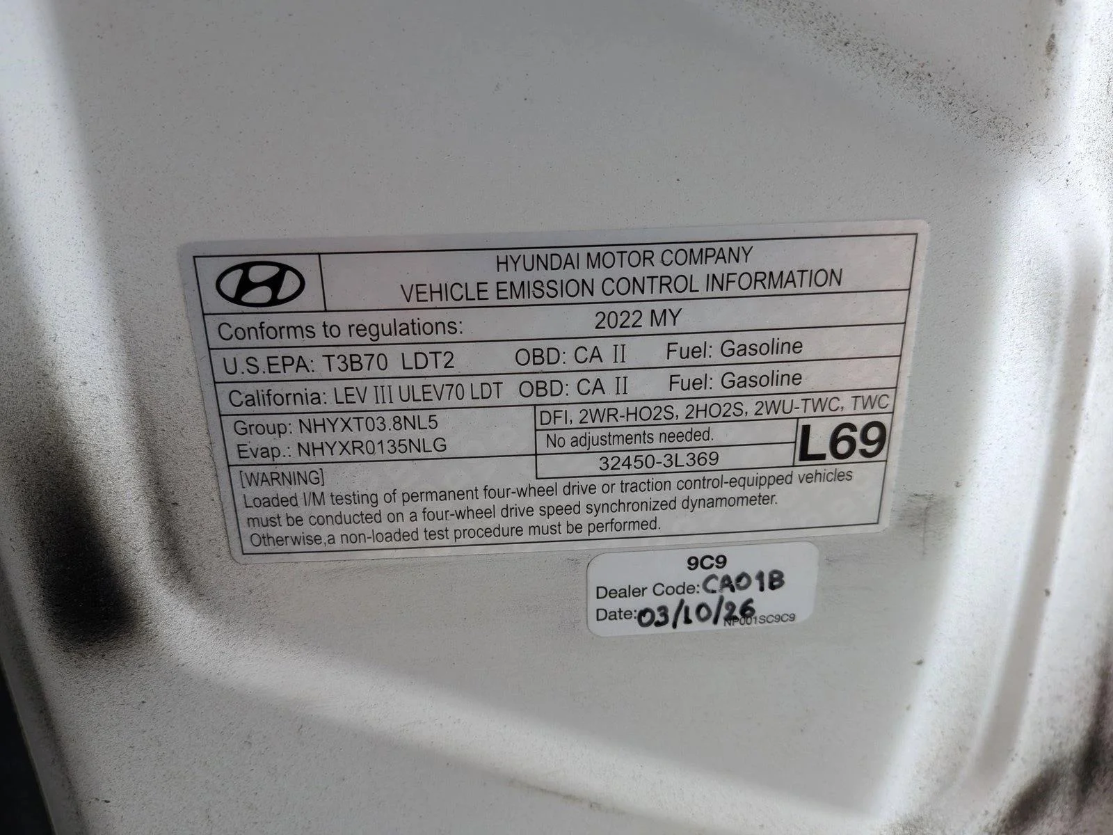 Used 2022 Hyper White Hyundai SEL image 27