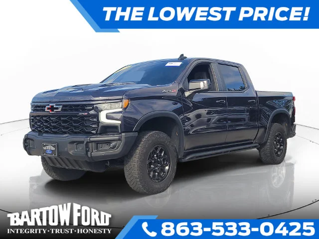 Certified Used 2024 Gray Chevrolet ZR2 image 1