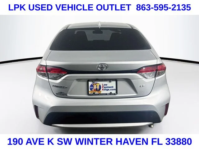 Certified Used 2022 Silver Toyota LE image 6