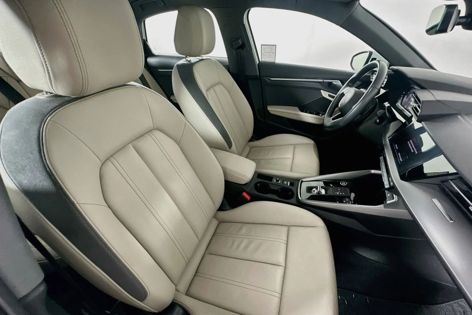 Used 2023 Glacier White Metallic Audi Premium image 8