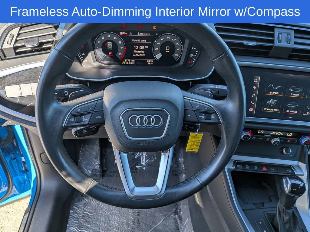Used 2022 Blue Audi Premium Plus image 15