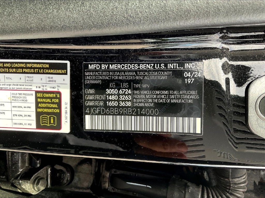 Certified Used 2024 Obsidian Black Metallic Mercedes-Benz GLE 53 AMG® image 6