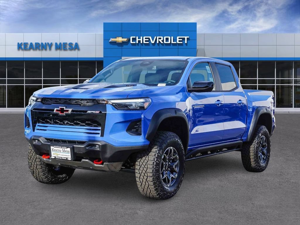 New 2026 Reef Blue Metallic Chevrolet ZR2 image 3