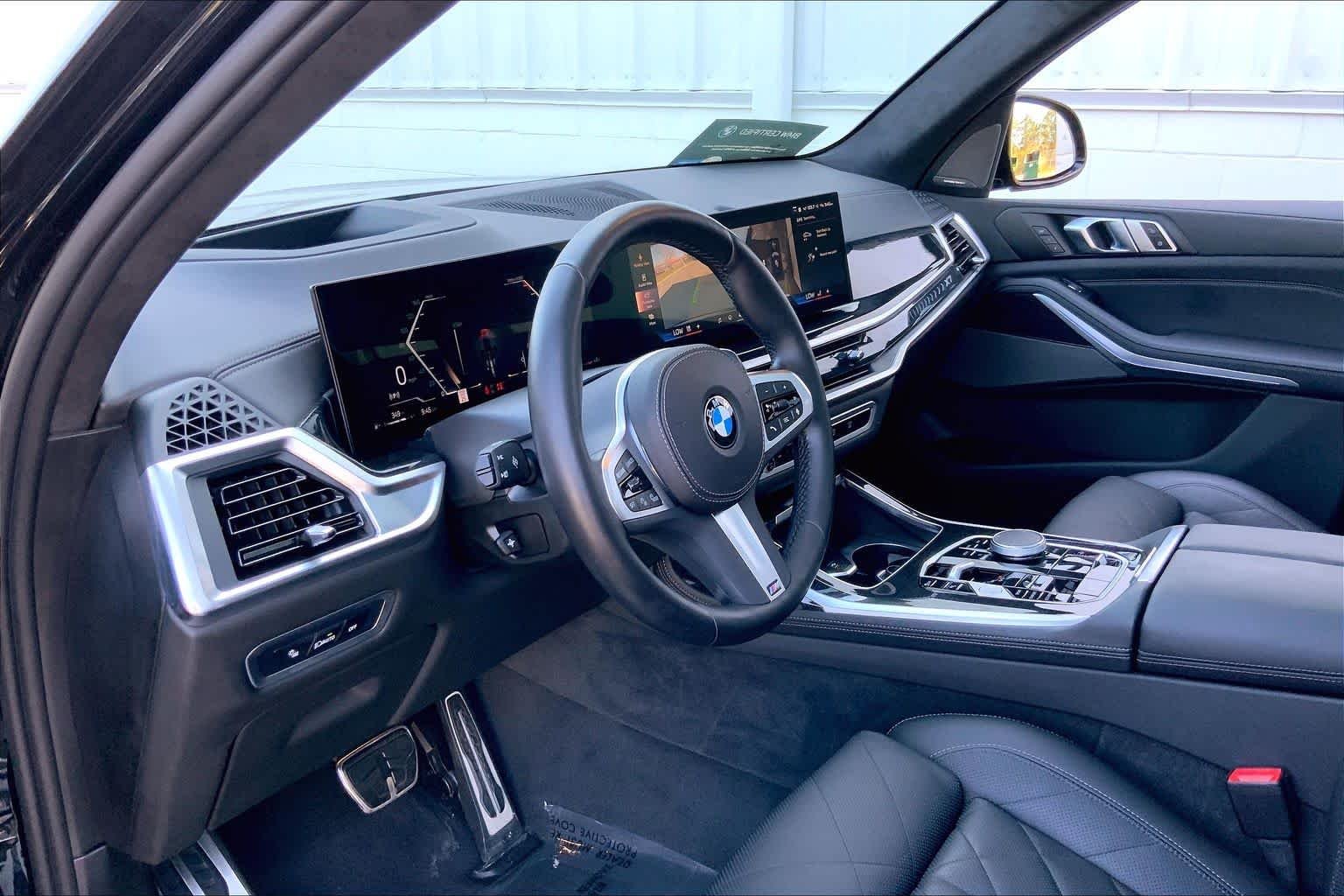 Certified Used 2024 Black Sapphire Metallic BMW xDrive40i image 17