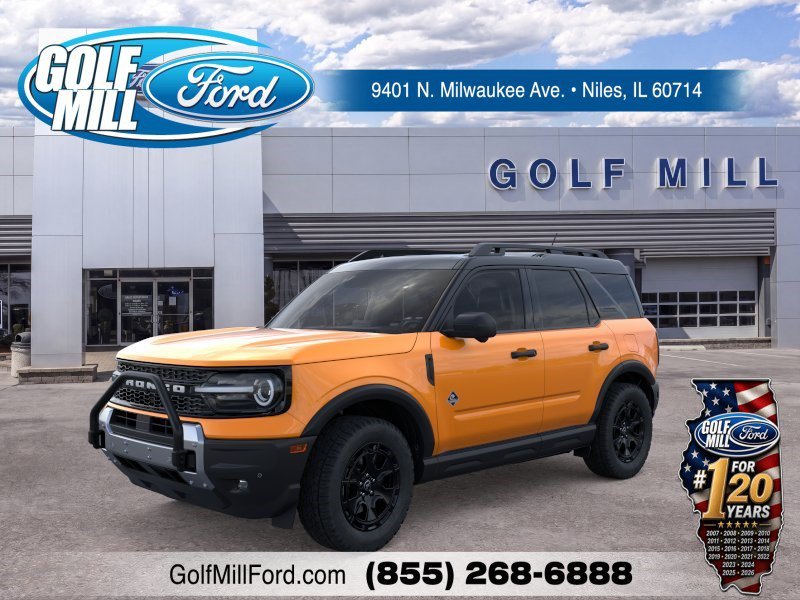 New 2026 Orange Fury Metallic Tri-Coat Ford Outer Banks image 1
