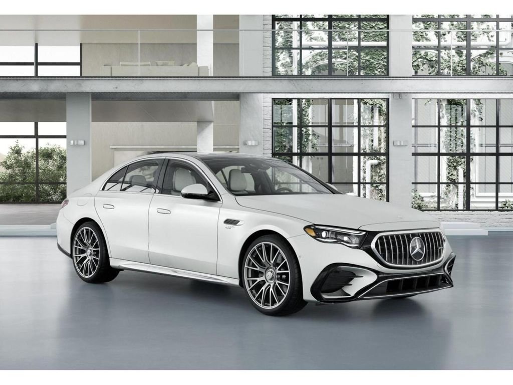New 2027 MANUFAKTUR Moonlight White Magno Mercedes-Benz AMG® E 53 E 4MATIC+ Sedan image 11