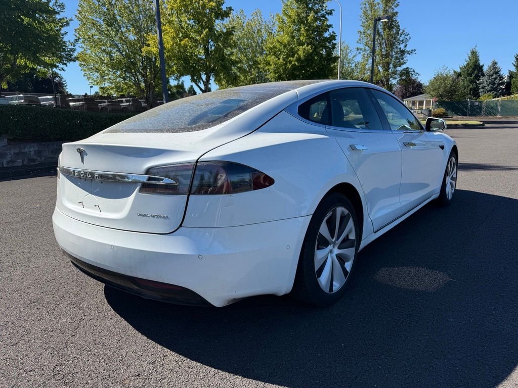 Used 2020 White Tesla Long Range Plus image 7