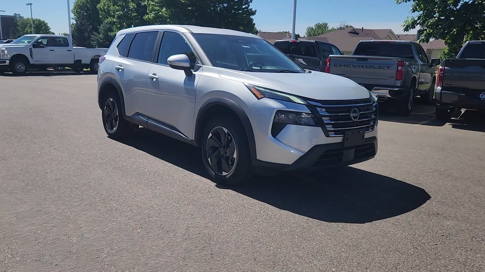 Used 2025 Brilliant Silver Metallic Nissan SV image 6