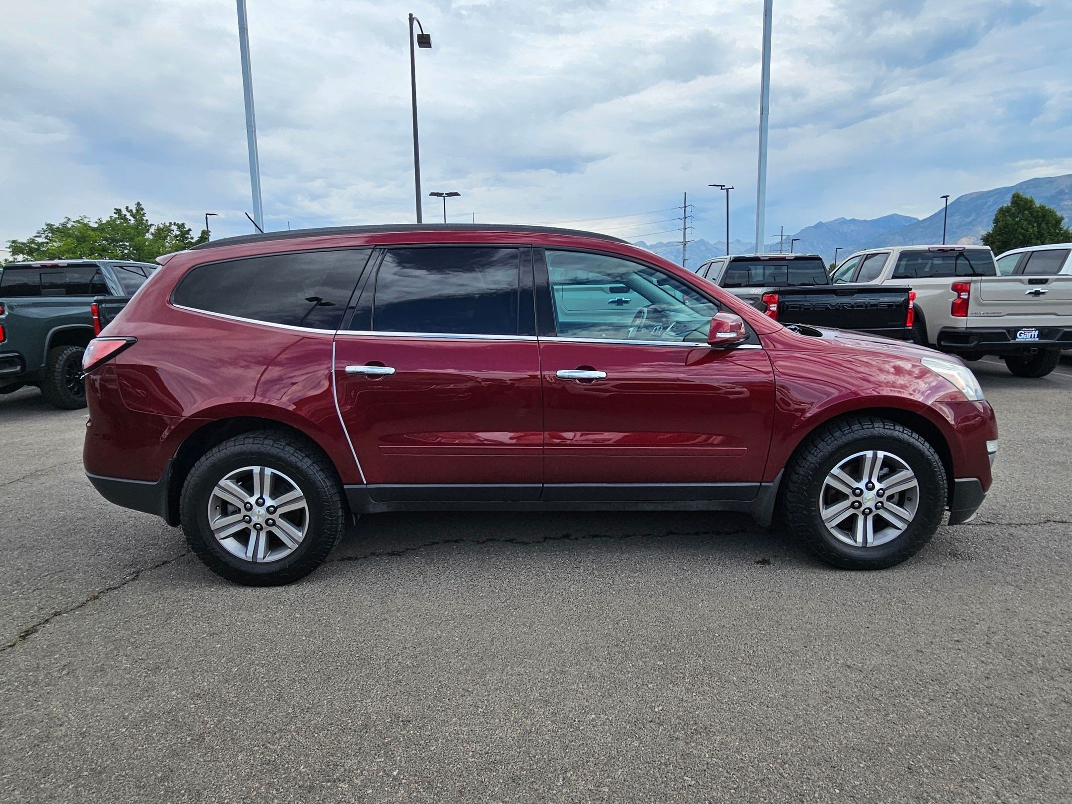 Used 2015 Siren Red Tintcoat Chevrolet LT image 2