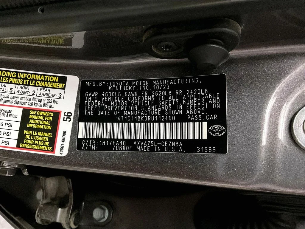 Certified Used 2024 Gray Toyota LE image 39