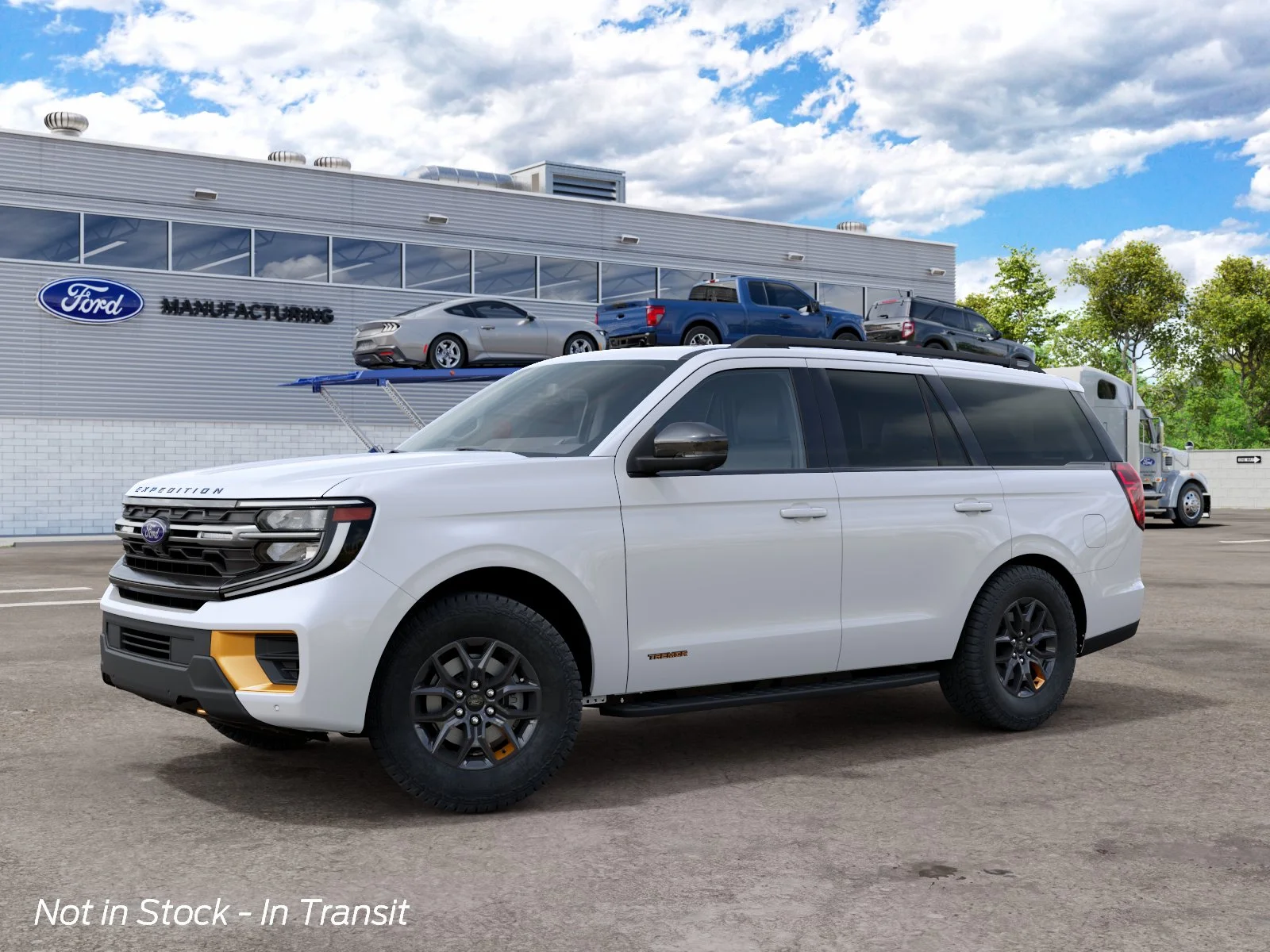 New 2027 Star White Metallic Tri-Coat Ford Tremor image 1