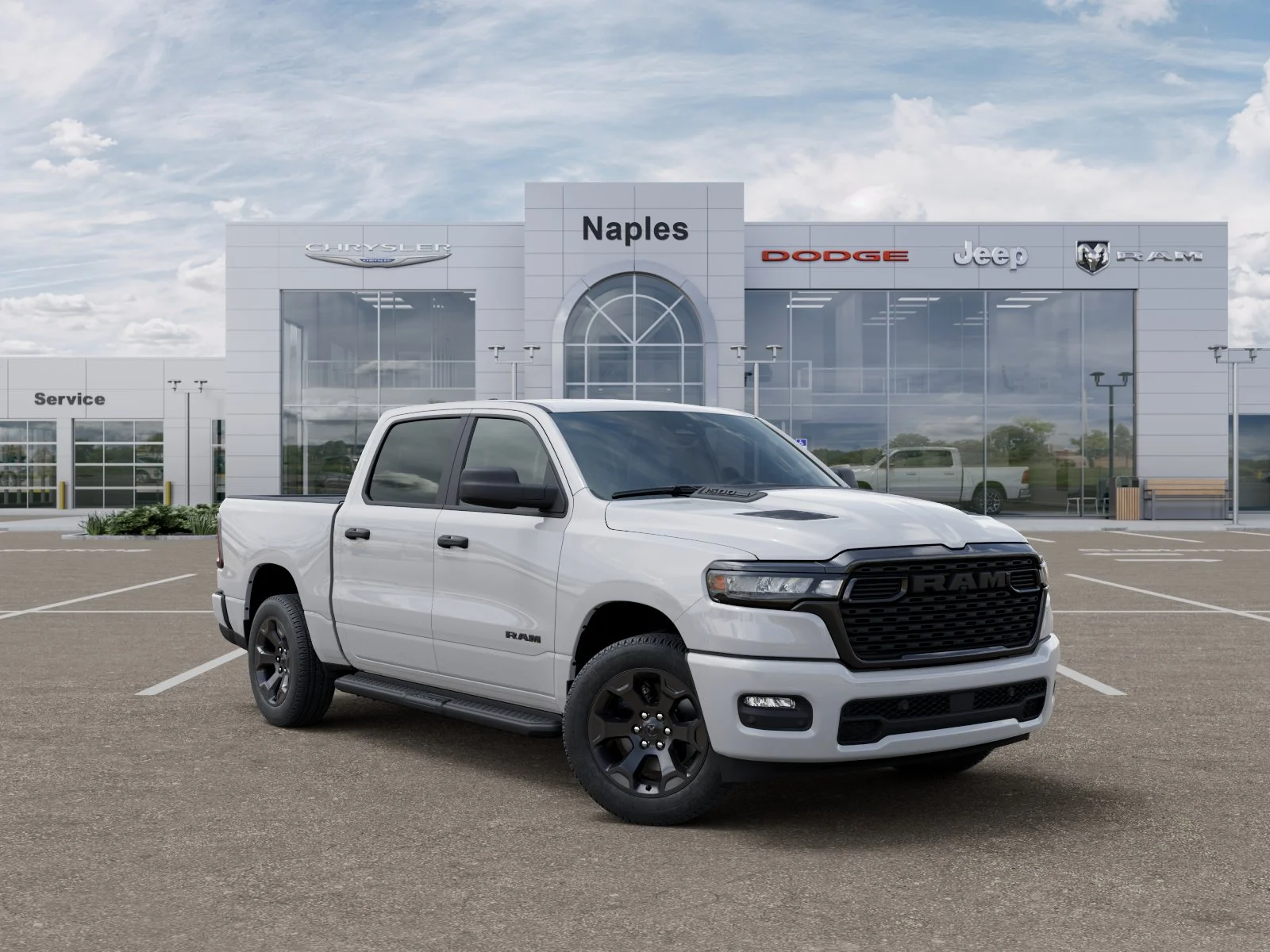 New 2026 Bright White Clearcoat RAM Express image 31
