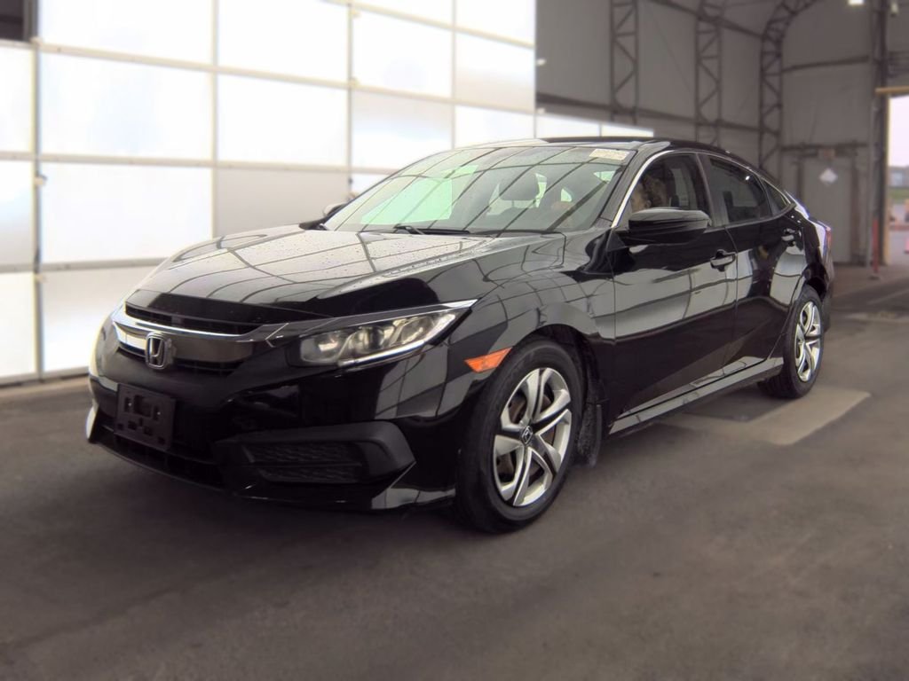 Used 2016 Crystal Black Pearl Honda LX image 1