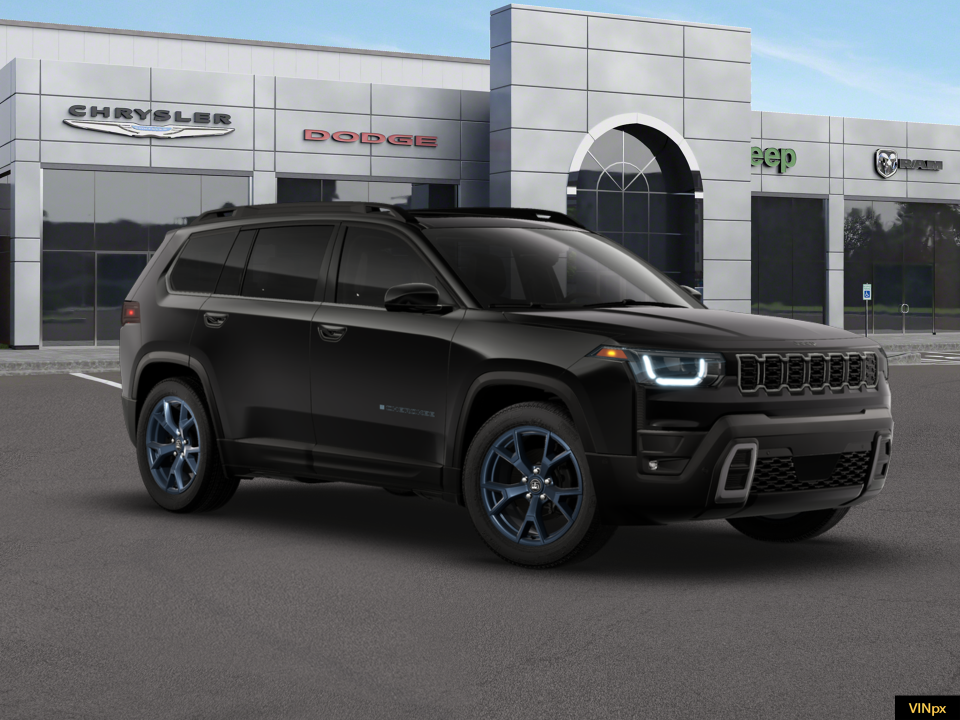 New 2026 Diamond Black Crystal Pearl-Coat Exterior Paint Jeep 85th Anniversary 4x4 image 23