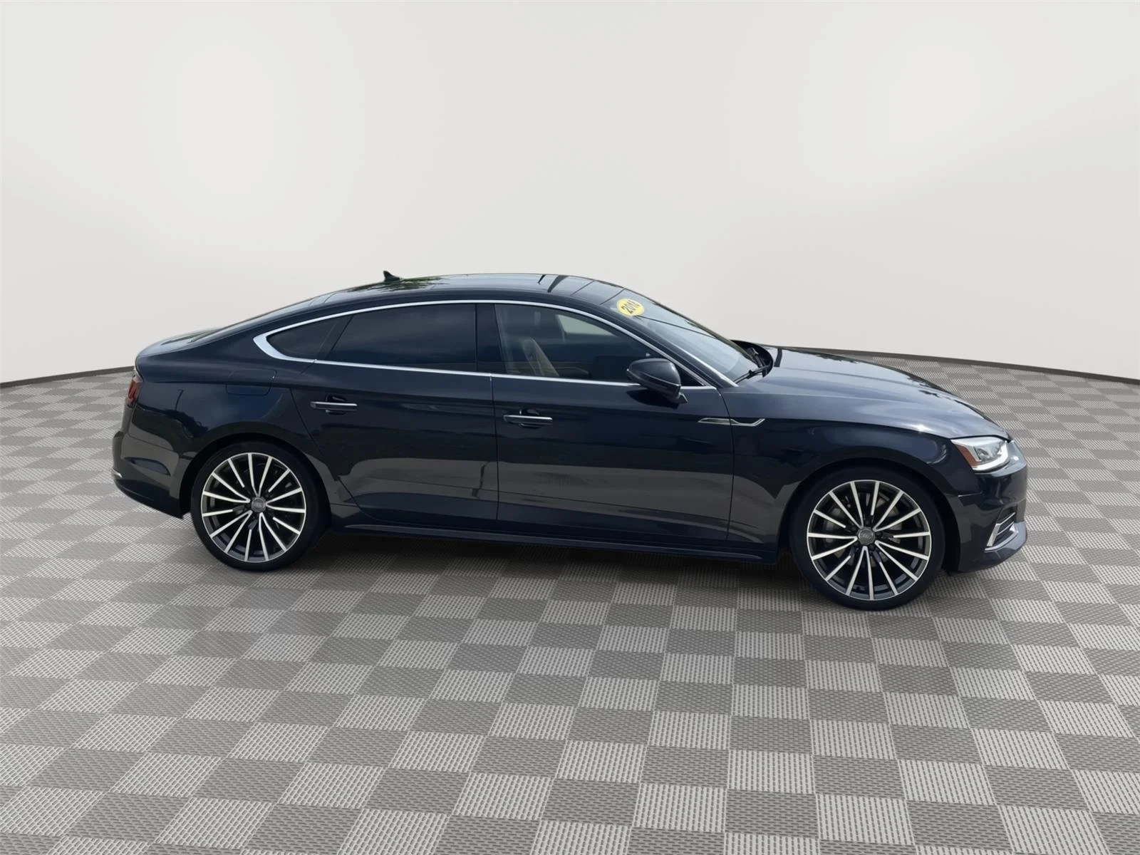 Used 2018 Moonlight Blue Metallic Audi Premium Plus image 3