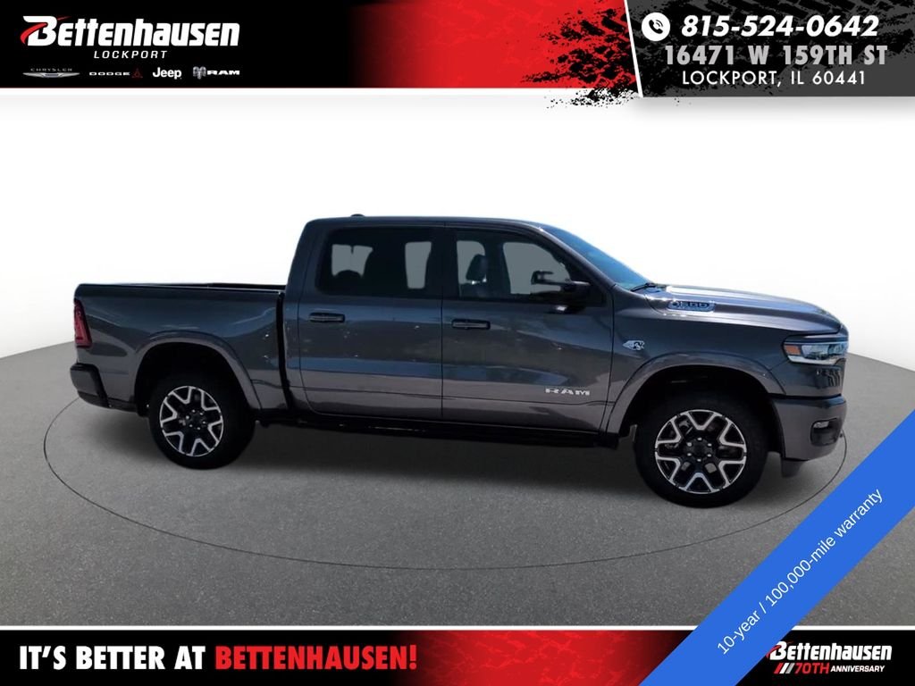 New 2026 Granite Crystal Metallic Clear-Coat Exterior Paint RAM LARAMIE image 5