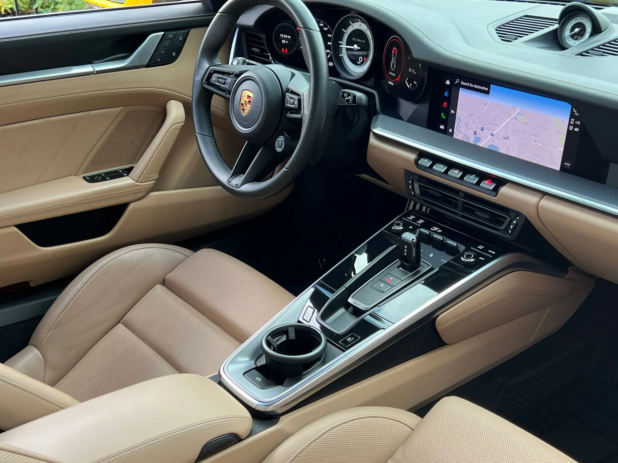 Used 2023 Yellow Porsche Turbo S image 17