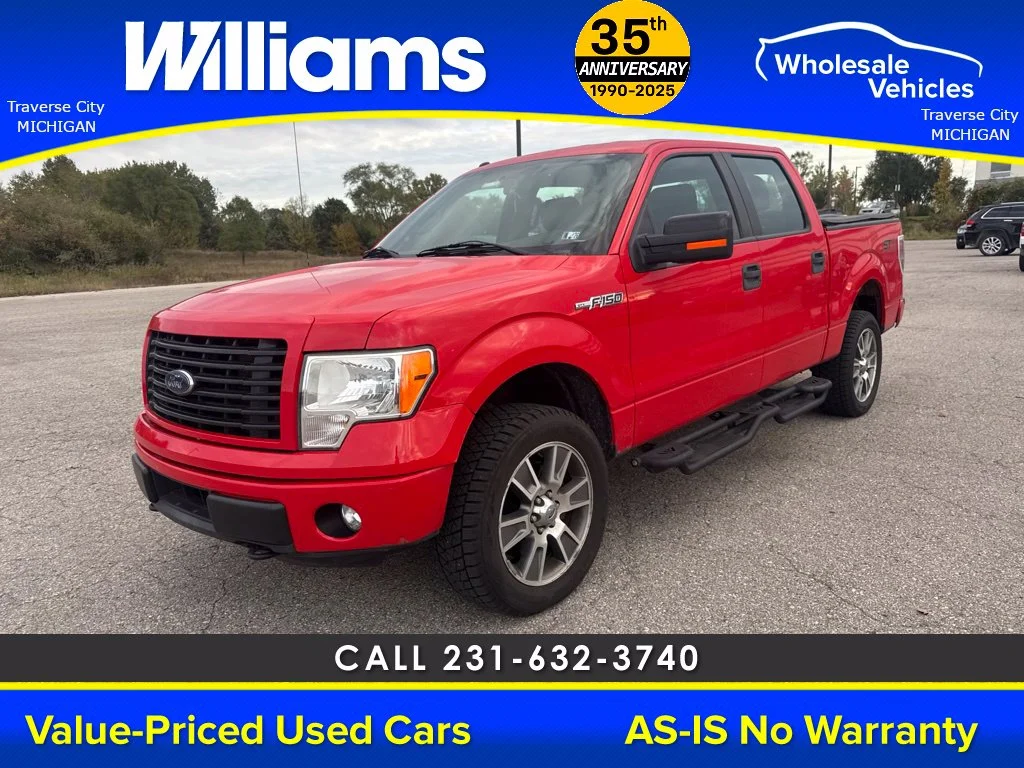 Used 2014 Race Red Ford STX image 4