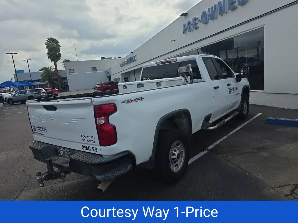 Used 2021 White Chevrolet Work Truck image 6