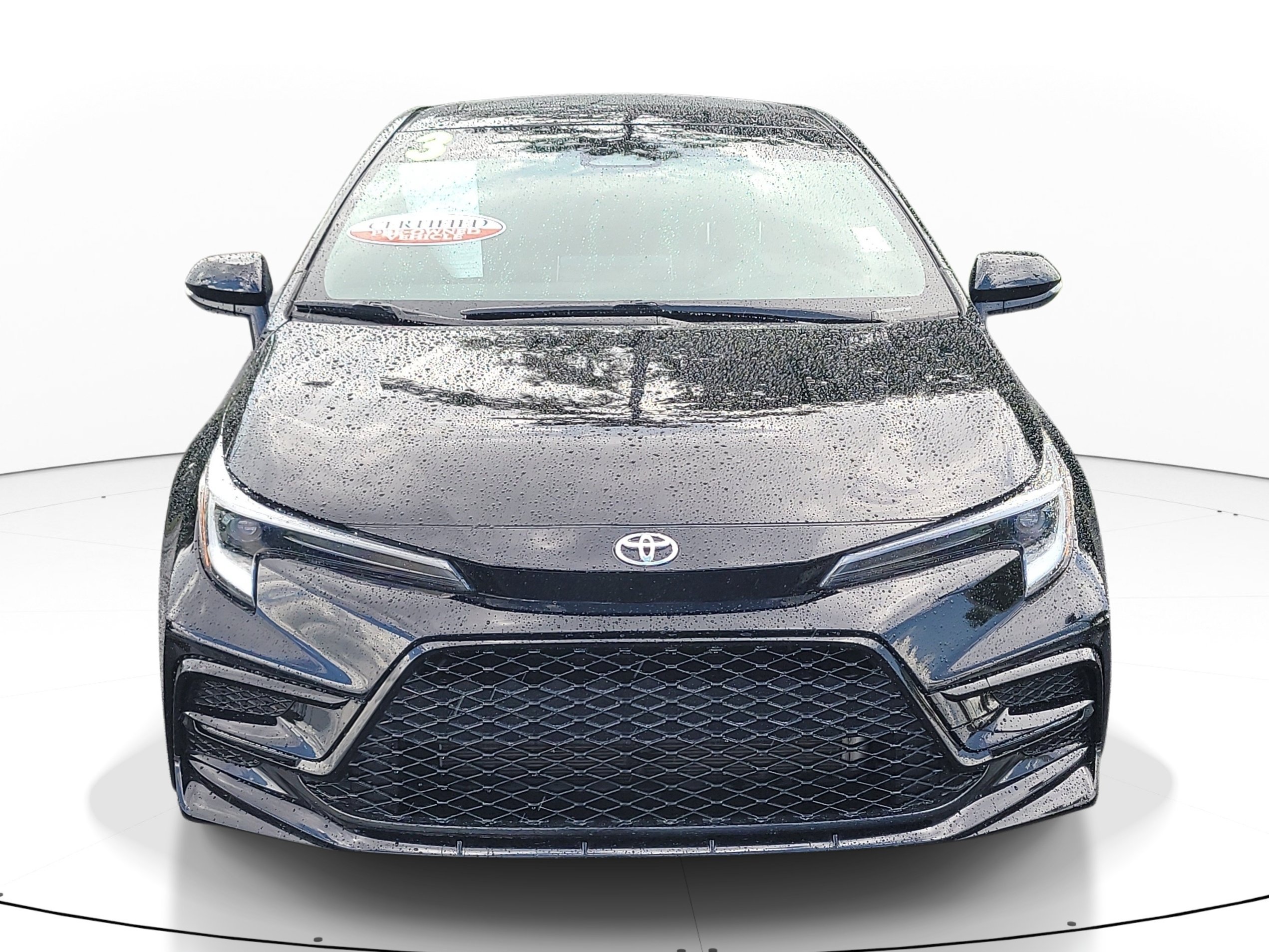 Used 2023 Midnight Black Metallic Toyota XSE image 2