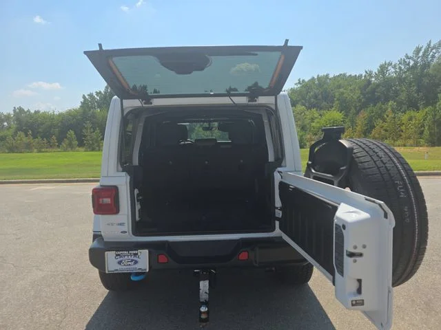 Used 2023 White Jeep Sahara 4xe image 13