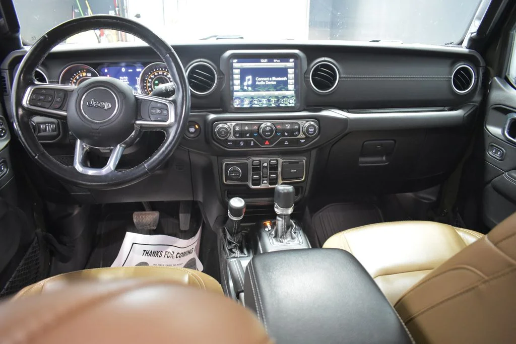 Used 2021 Green Jeep Overland image 13
