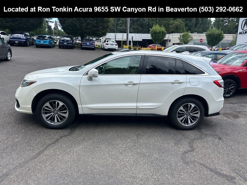 Used 2016 White Diamond Pearl Acura Base image 7