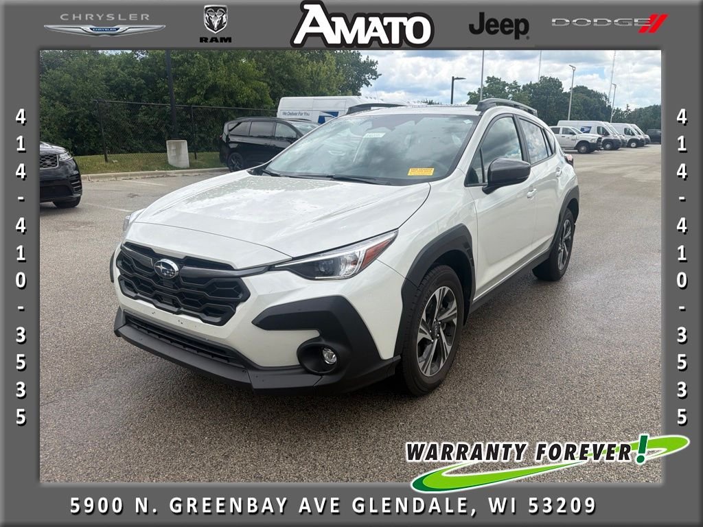 Used 2025 White Subaru Premium image 1