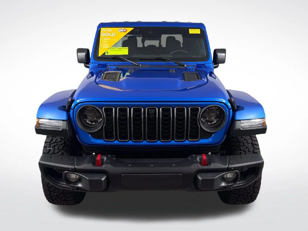 Used 2025 Blue Jeep Rubicon image 8