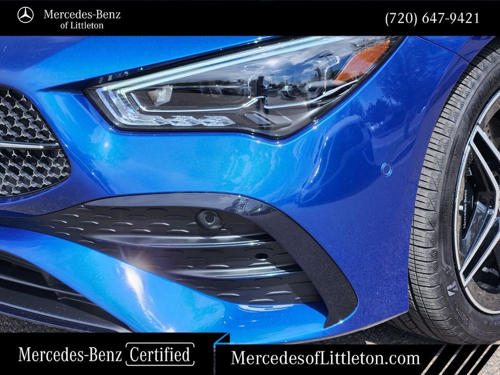 Certified Used 2025 Blue Mercedes-Benz CLA 250 image 8