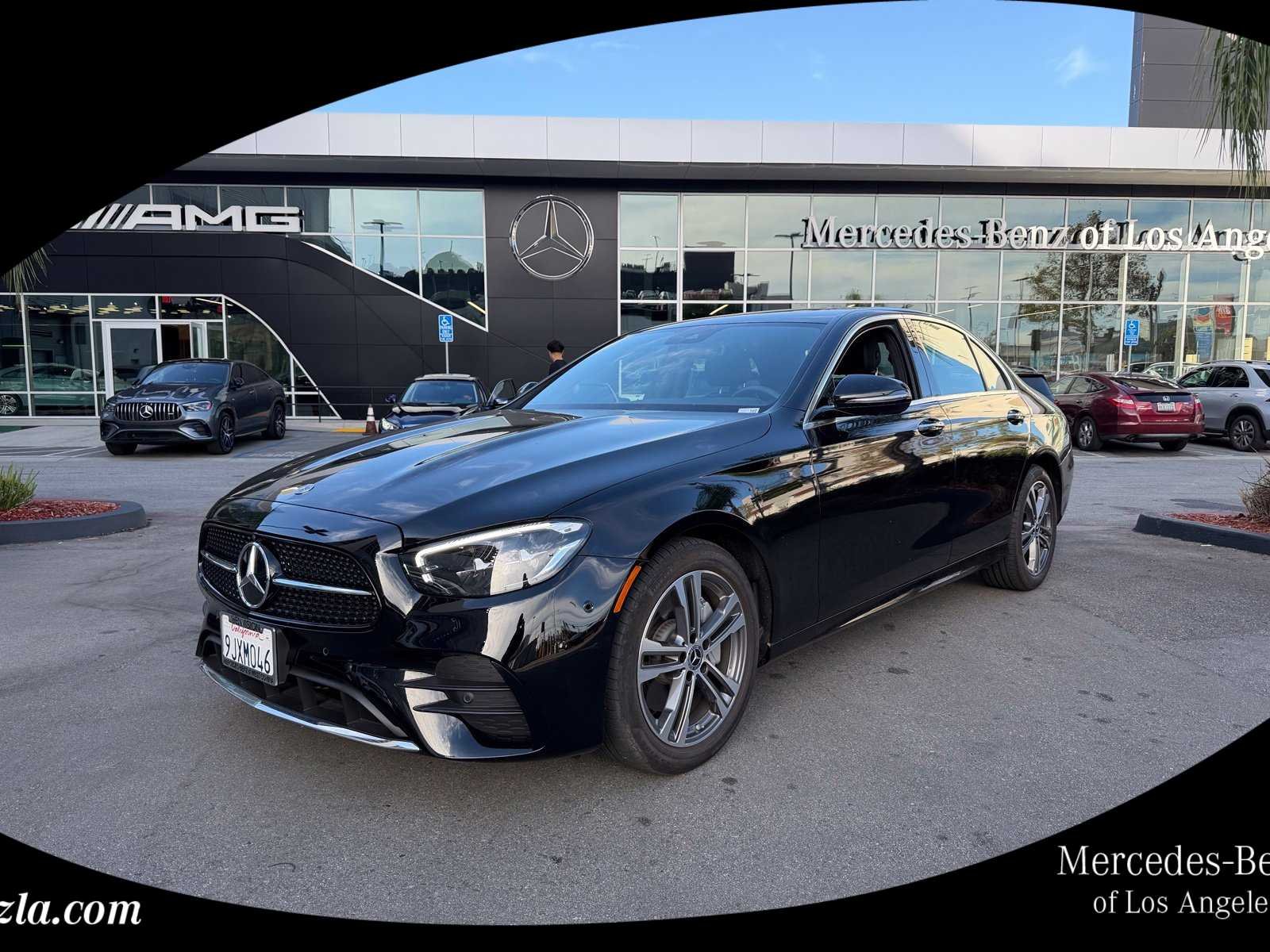 Certified Used 2023 Black Mercedes-Benz E 350 image 1