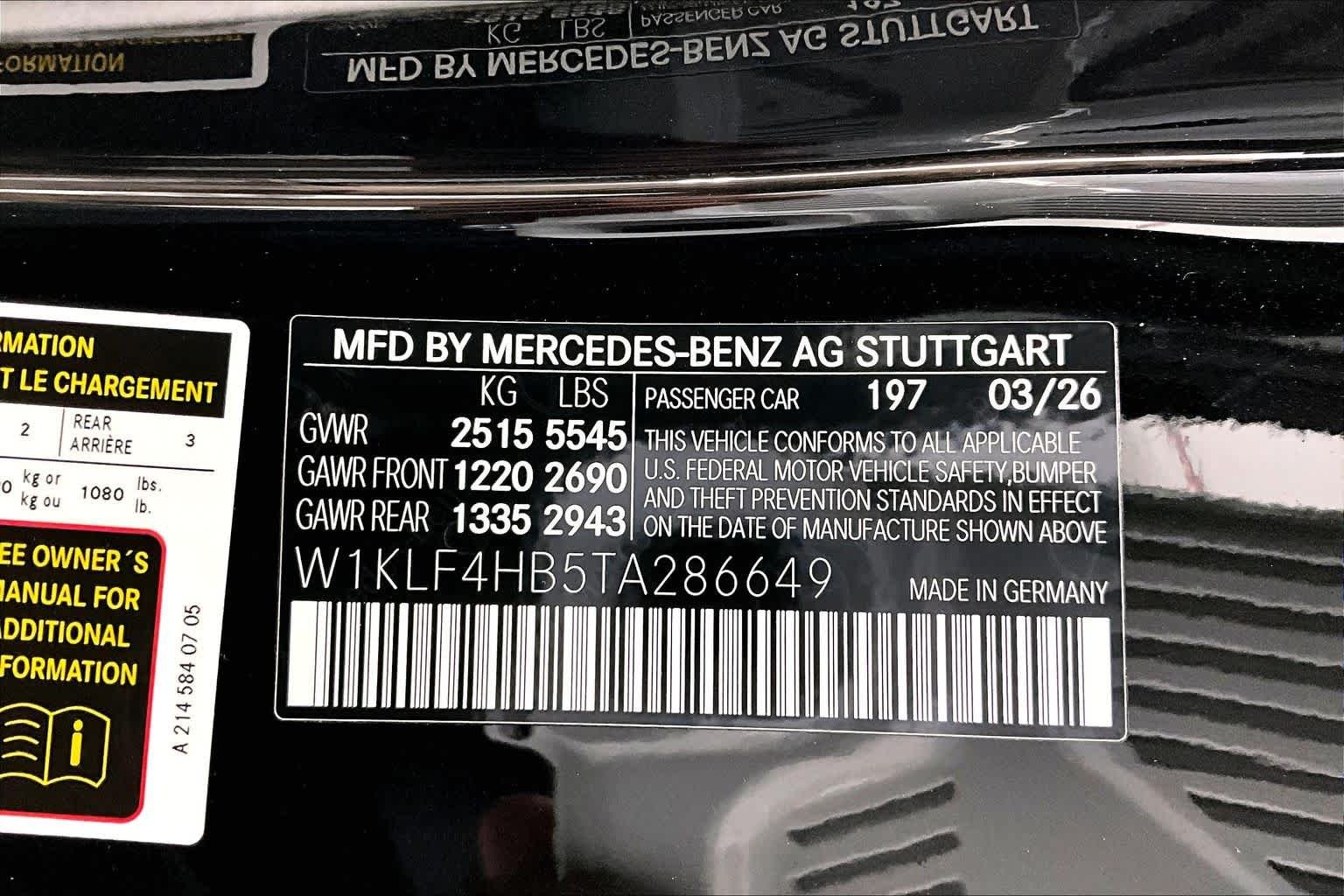 New 2026 Obsidian Black Metallic Mercedes-Benz E 350 image 25
