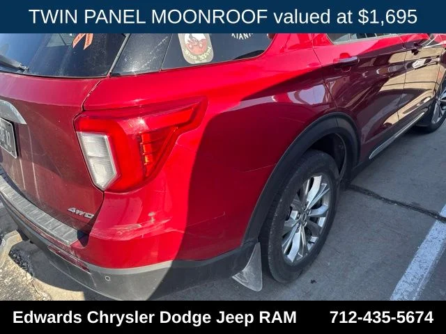 Used 2024 Red Ford XLT image 3